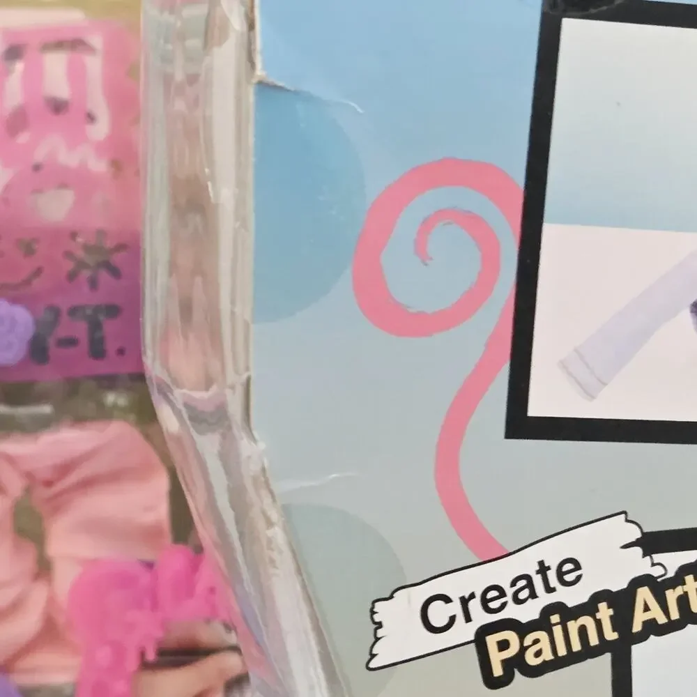 Art Squad Dolls Layla Serena DIY Create Paint Art Fashion Dolls NEW Sealed Lot
